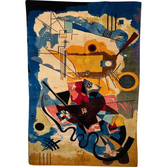 Image 1 of Tapis vintage en laine mérinos