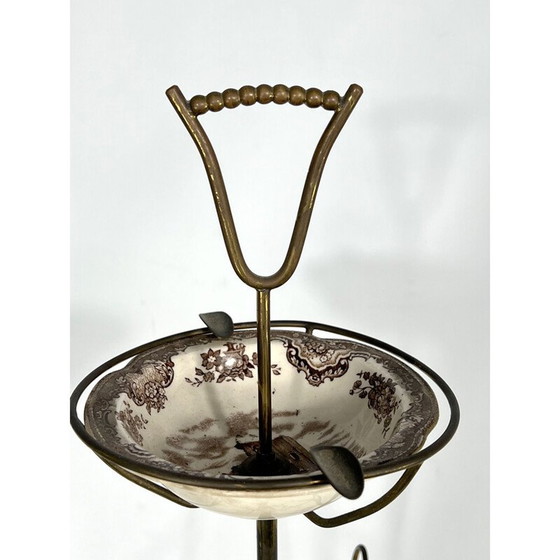 Image 1 of Porte-revues vintage en laiton, Italie 1950s