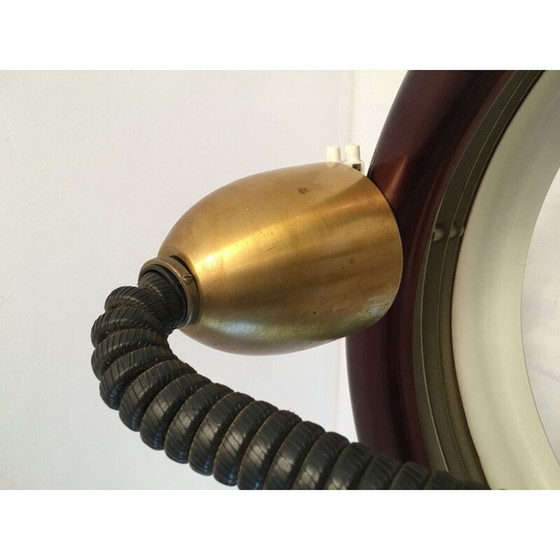 Image 1 of Lampe suspendue vintage en aluminium, 1970