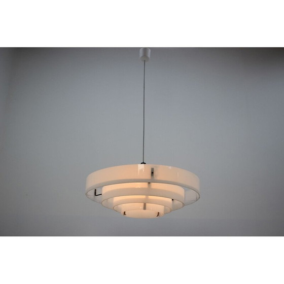 Image 1 of Lampe suspendue vintage en plastique, 1970