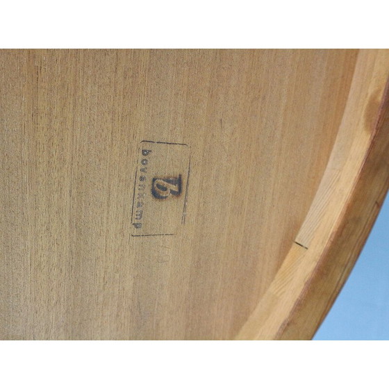 Image 1 of Table basse ronde vintage en teck par Severin Hansen pour Haslev Mobelfabrik