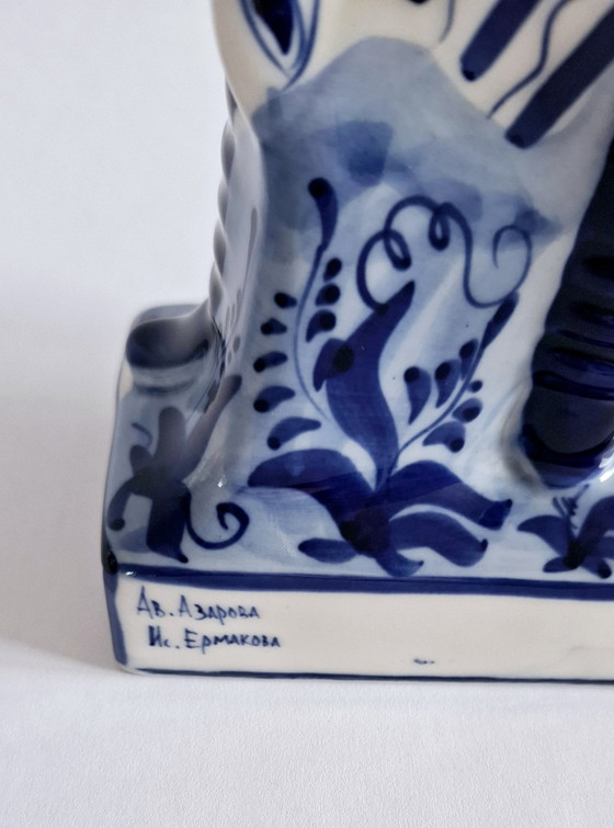 Image 1 of Porcelaine russe Gzhel ( Гжел)