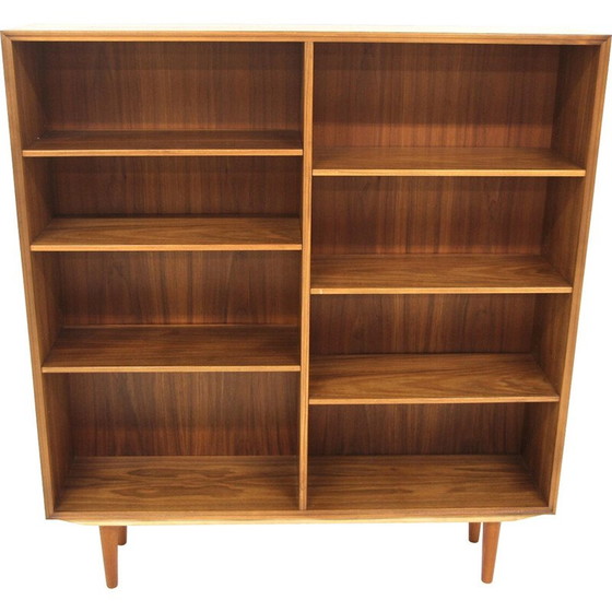 Image 1 of Bibliothèque vintage en noyer, Suède 1960