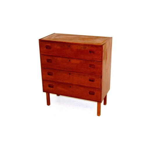 Commode vintage en teck, Suède 1960