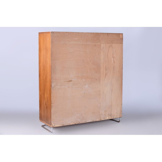 Image 1 of Armoire Bauhaus vintage en bois de chêne, Tchécoslovaquie, années 1930