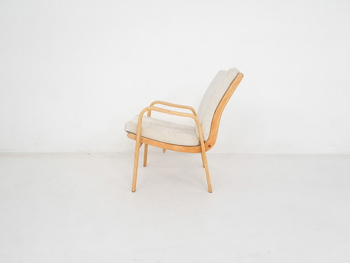 Cees Braakman For Pastoe "Fb06 "Birch Lounge Chair, Pays-Bas 1950's