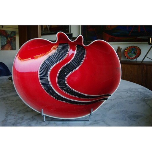 Tasse en céramique vintage de Fernand Elchinger, France 1960