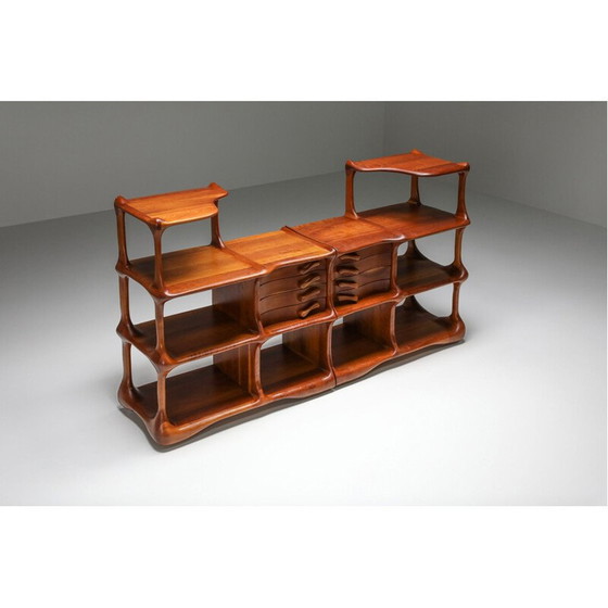 Image 1 of Etagères de rangement ouvertes vintage par Charles Fisher et Howard Osinski, 1970