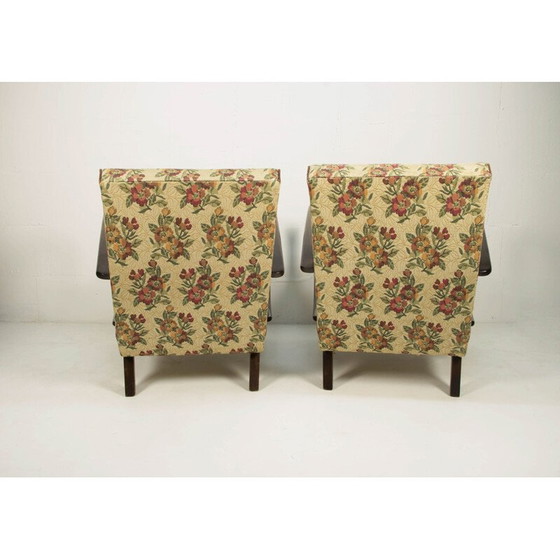 Image 1 of Paire de fauteuils vintage de Jindrich Halabala, 1940