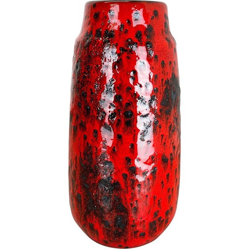 Vase vintage en céramique pour Scheurich, Allemagne 1970