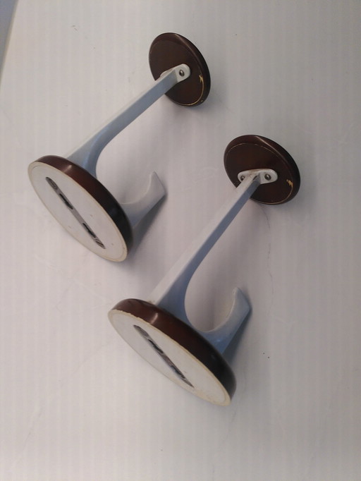 Schoenberg Vintage Crochet mural | Crochet à vêtements | Porte-manteau