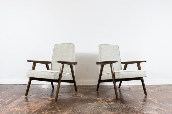 Image 1 of Paire de fauteuils Mid Century, Pologne, années 1960