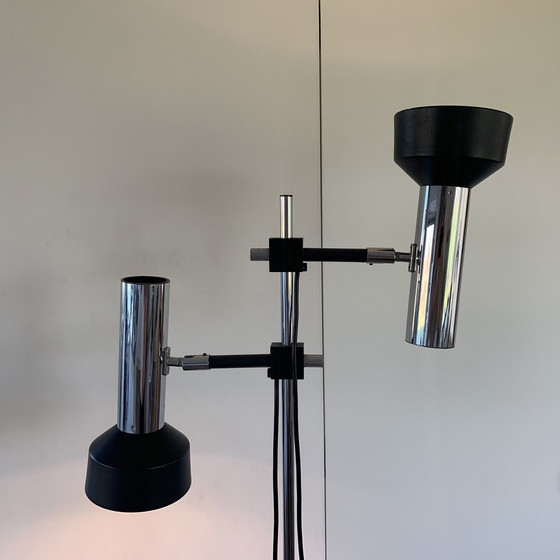 Image 1 of Lampadaire avec 2 spots de Omi