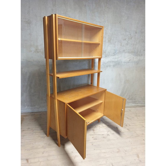 Image 1 of Bibliothèque vintage de František Jirák pour Tatra nábytok, Tchécoslovaquie 1960