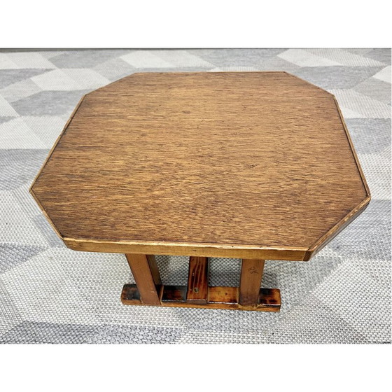 Image 1 of Table basse vintage en bois de style asiatique