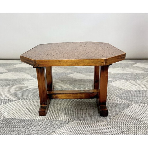 Image 1 of Table basse vintage en bois de style asiatique
