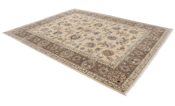 Image 1 of Tapis en laine et soie de Tabriz au design luxueux - superbes reflets de soie