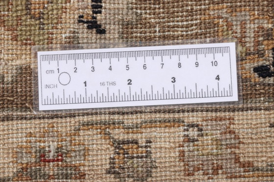 Image 1 of Tapis en laine et soie de Tabriz au design luxueux - superbes reflets de soie