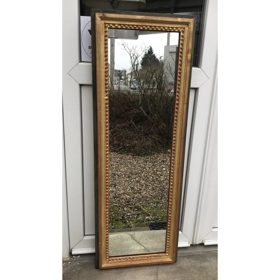 Image 1 of Miroir vintage en bois sculpté