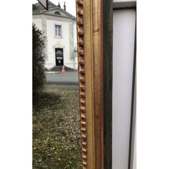Image 1 of Miroir vintage en bois sculpté