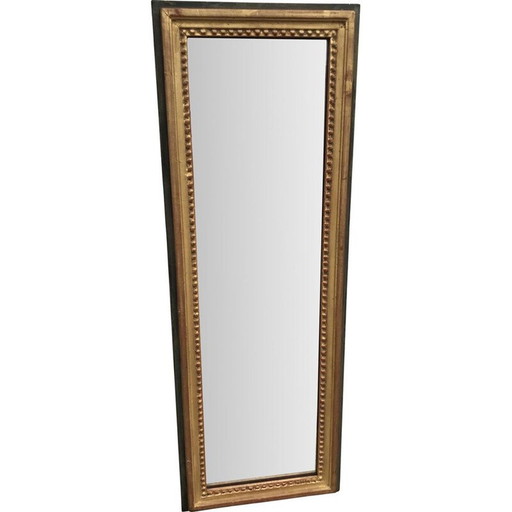 Miroir vintage en bois sculpté