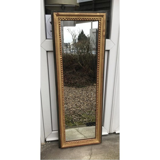 Miroir vintage en bois sculpté