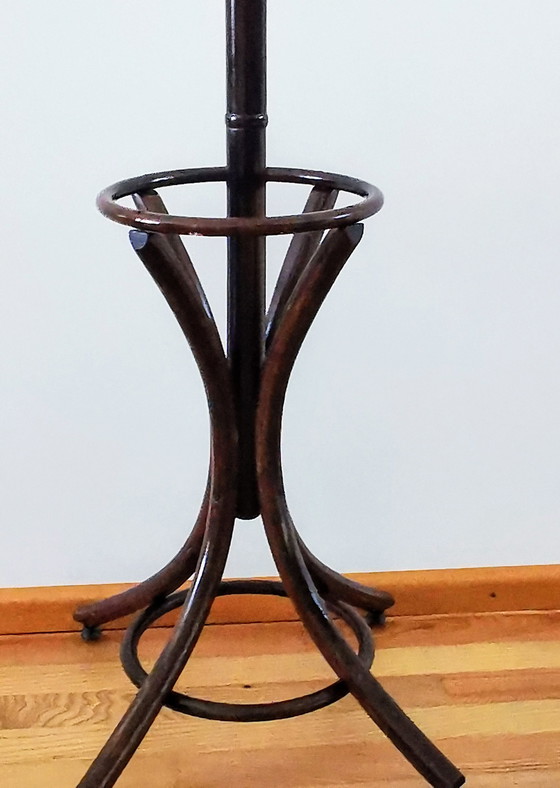 Image 1 of Porte-manteau de style Thonet. Années 1970, marron. Bois
