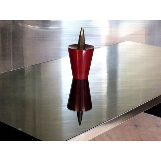 Image 1 of Table basse à miroir vintage par Nanda Vigo driade production, Italie 1970