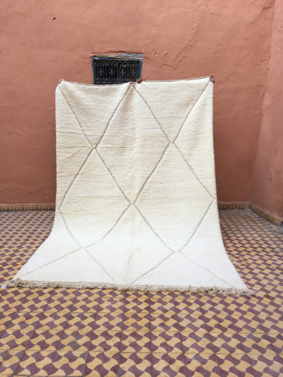 Image 1 of Tapis Beni Ouarain Berbère Marocain 304 X 203 Cm