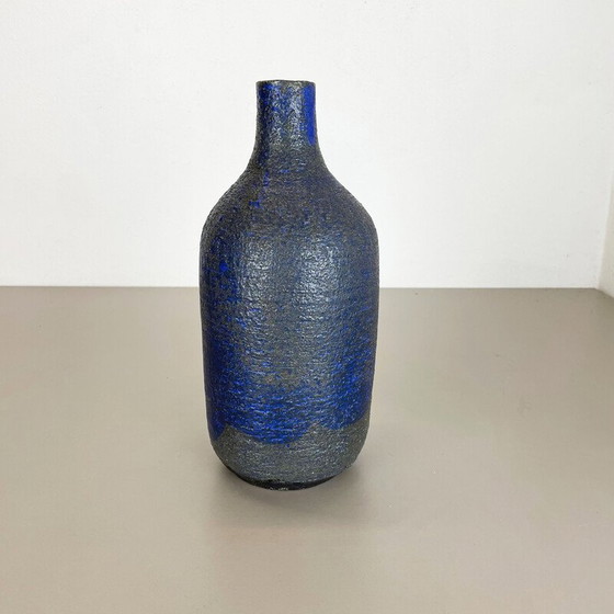 Image 1 of Vase vintage en grès de Gerhard Liebenthron, Allemagne 1970