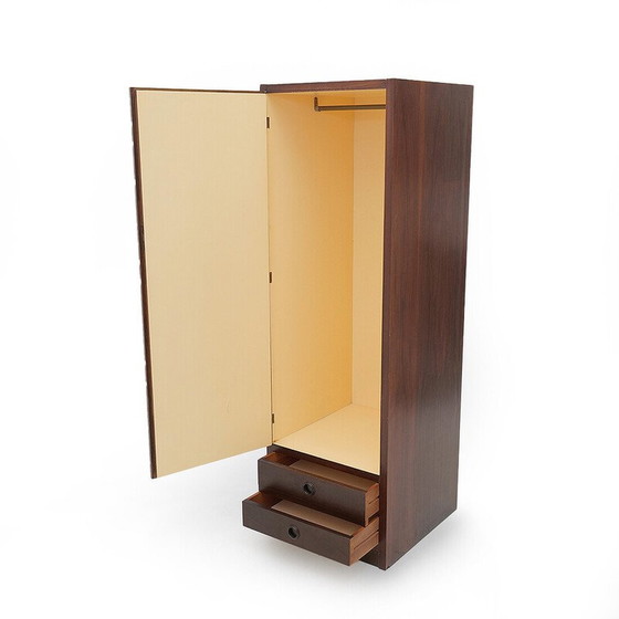 Image 1 of Armoire vintage en bois plaqué avec 2 tiroirs, 1960