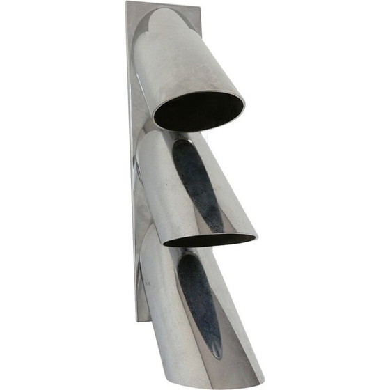 Image 1 of Applique directionnelle vintage à trois tubes, Italie 1980