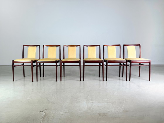 Image 1 of Lot de 6 chaises originales Vintage Mid Century Benze 1960Er