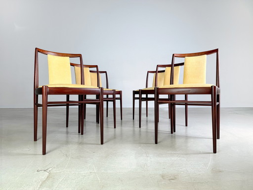 Lot de 6 chaises originales Vintage Mid Century Benze 1960Er