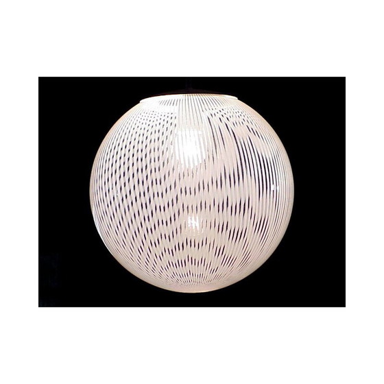 Image 1 of Lampe suspendue vintage par Massimo Vignelli pour Venini, Italie 1970