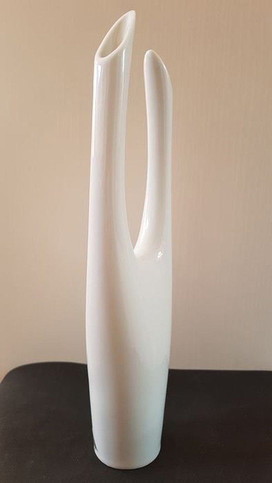 Image 1 of Très Rare • Vase Vintage • Charleston • Vladimír Tichý • Royal Dux • 1960