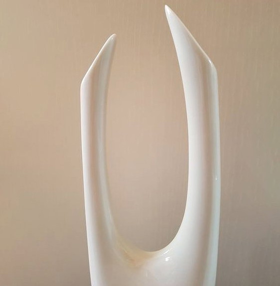 Image 1 of Très Rare • Vase Vintage • Charleston • Vladimír Tichý • Royal Dux • 1960