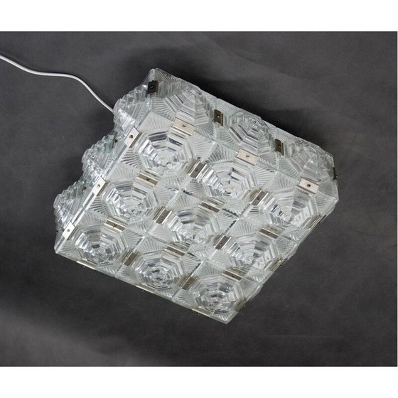 Image 1 of Paire de plafonniers vintage par Jaroslav Bejvl pour Kamenicky Senov, 1970