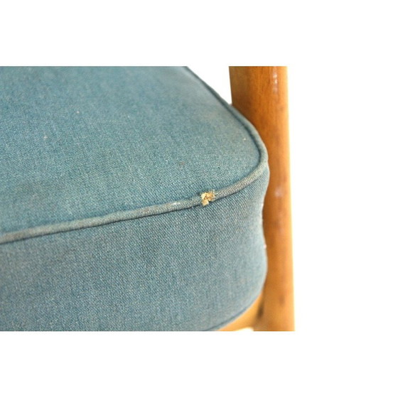 Image 1 of Fauteuil à bascule vintage en hêtre par Ole Wanscher pour France et Son, Danemark 1950