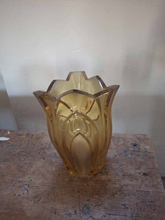 Image 1 of Vase Cristal Art Déco