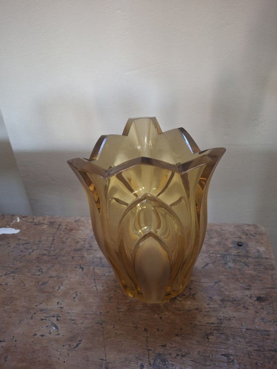 Image 1 of Vase Cristal Art Déco