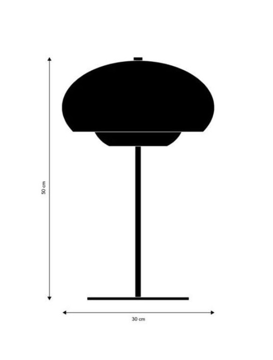 Image 1 of Lampe de table design Frandsen Champ argent