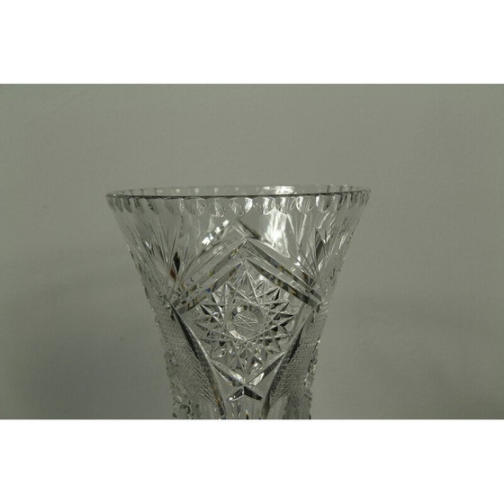 Image 1 of Ensemble de 3 verres en cristal de Bohème, Tchécoslovaquie 1970