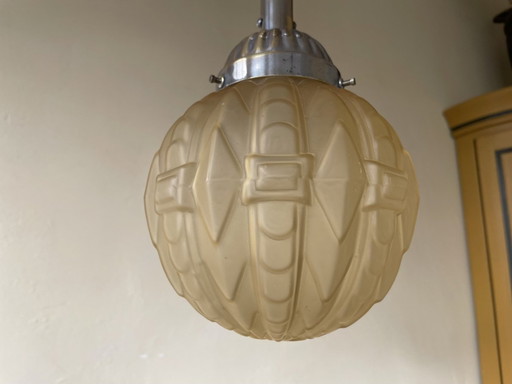 Lampe pendante Art Déco