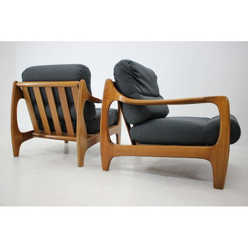 Paire de fauteuils vintage, Danemark, 1960