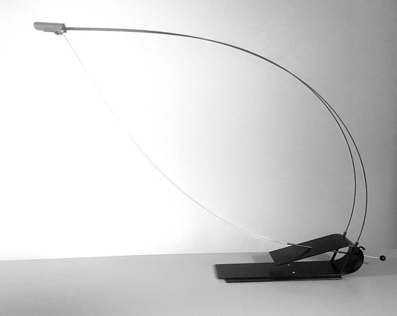 Image 1 of Grande Lampe De Bureau Vintage • Lampe D’Architecte • 1980