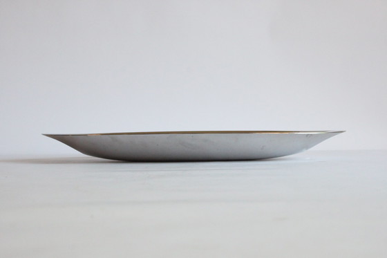 Image 1 of Lino Sabattini Plat ovale pour Zani & Zani, Italie 1978