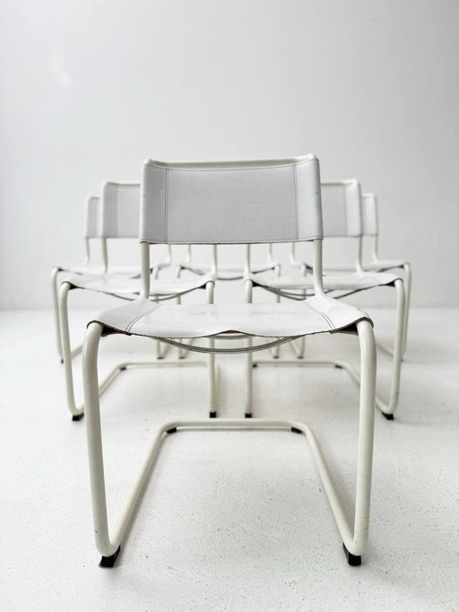 Thonet S33 All White Par Mart Stam Années 1926