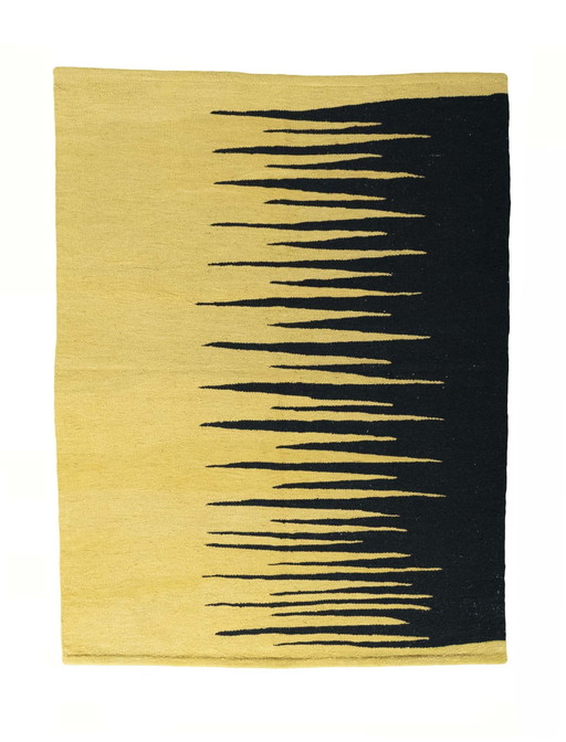 Designer Kelim Fars noué à la main - 198 X 150 cm ( New)