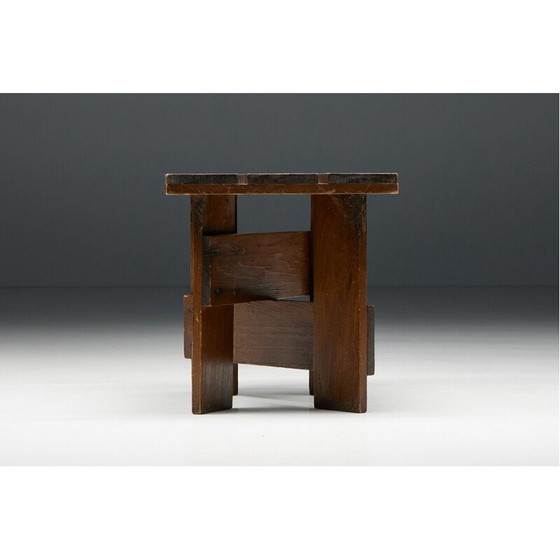 Image 1 of Tabouret vintage en cagette par Gerrit Rietveld, années 1930